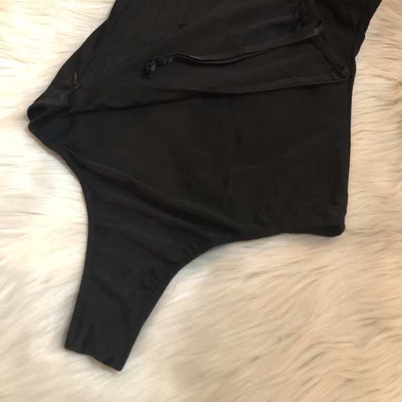 White Rhinestone BodySuit - Picture 2 of 2